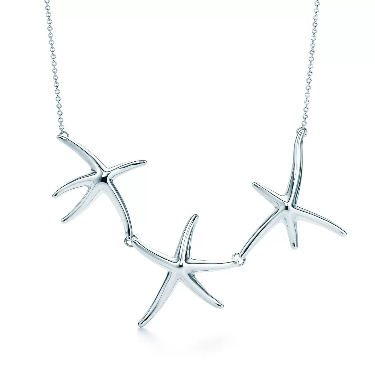 Tiffany & Co. Elsa Peretti® Starfish necklace in sterling silver. | ^ Necklaces & Pendants | Sterling Silver Jewelry