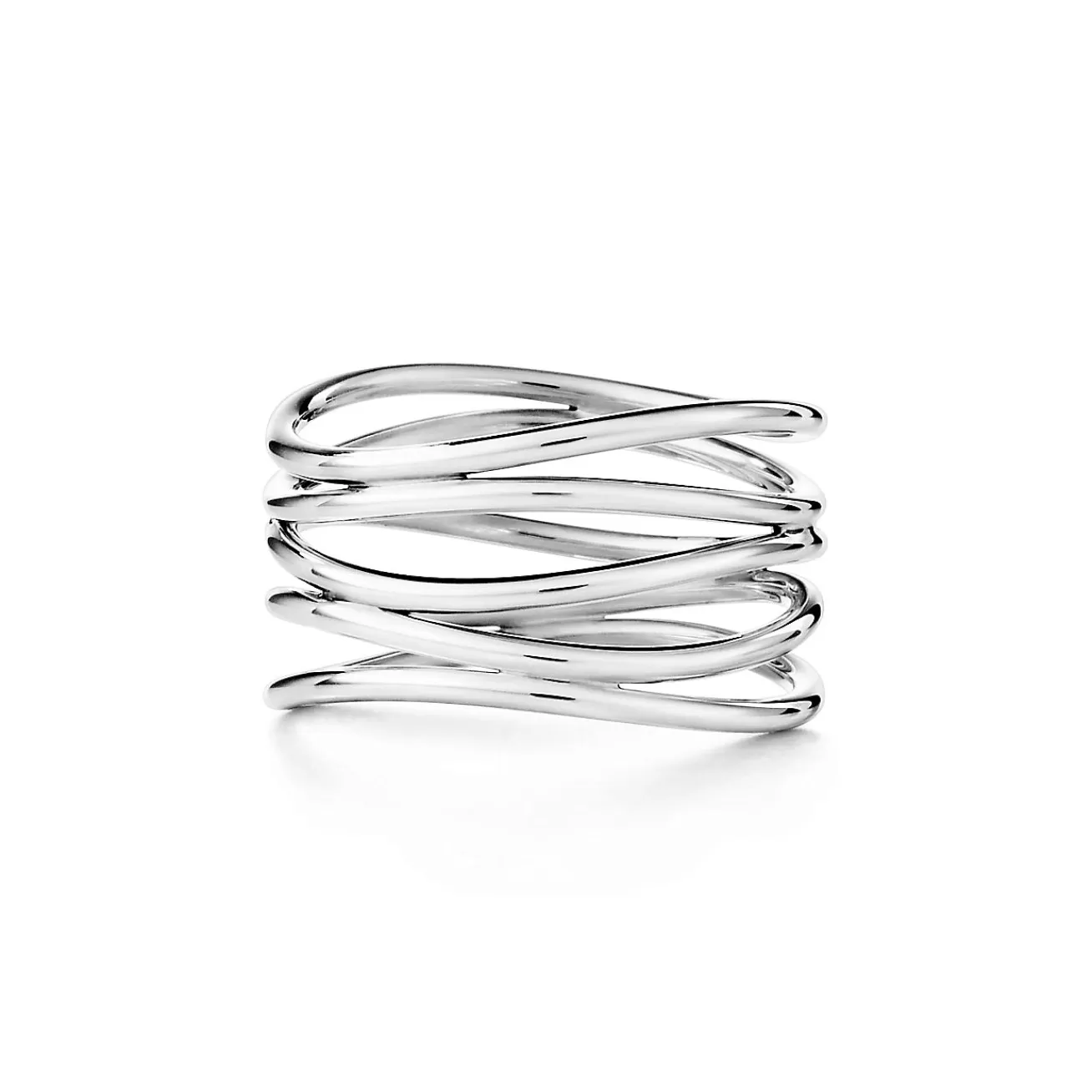 Tiffany & Co. Elsa Peretti® Sterling Silver Five-Row Ring | ^ Sterling Silver Jewelry | Elsa Peretti®