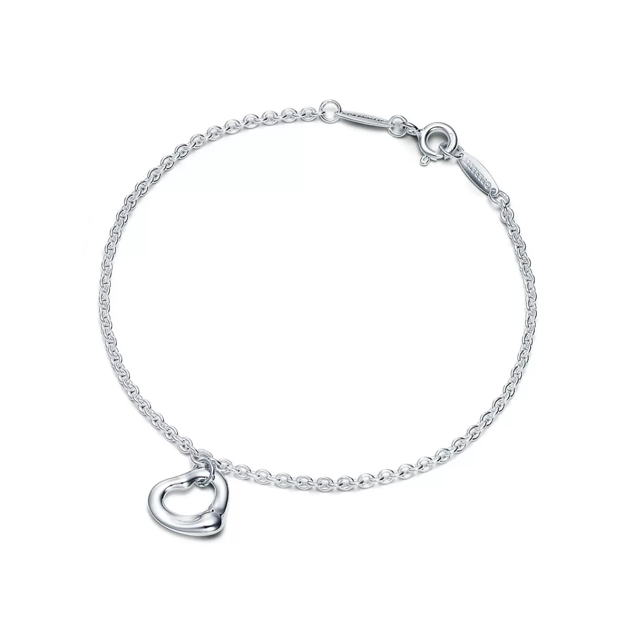 Tiffany & Co. Elsa Peretti® Sterling Silver Open Heart Bracelet | ^ Bracelets | Sterling Silver Jewelry