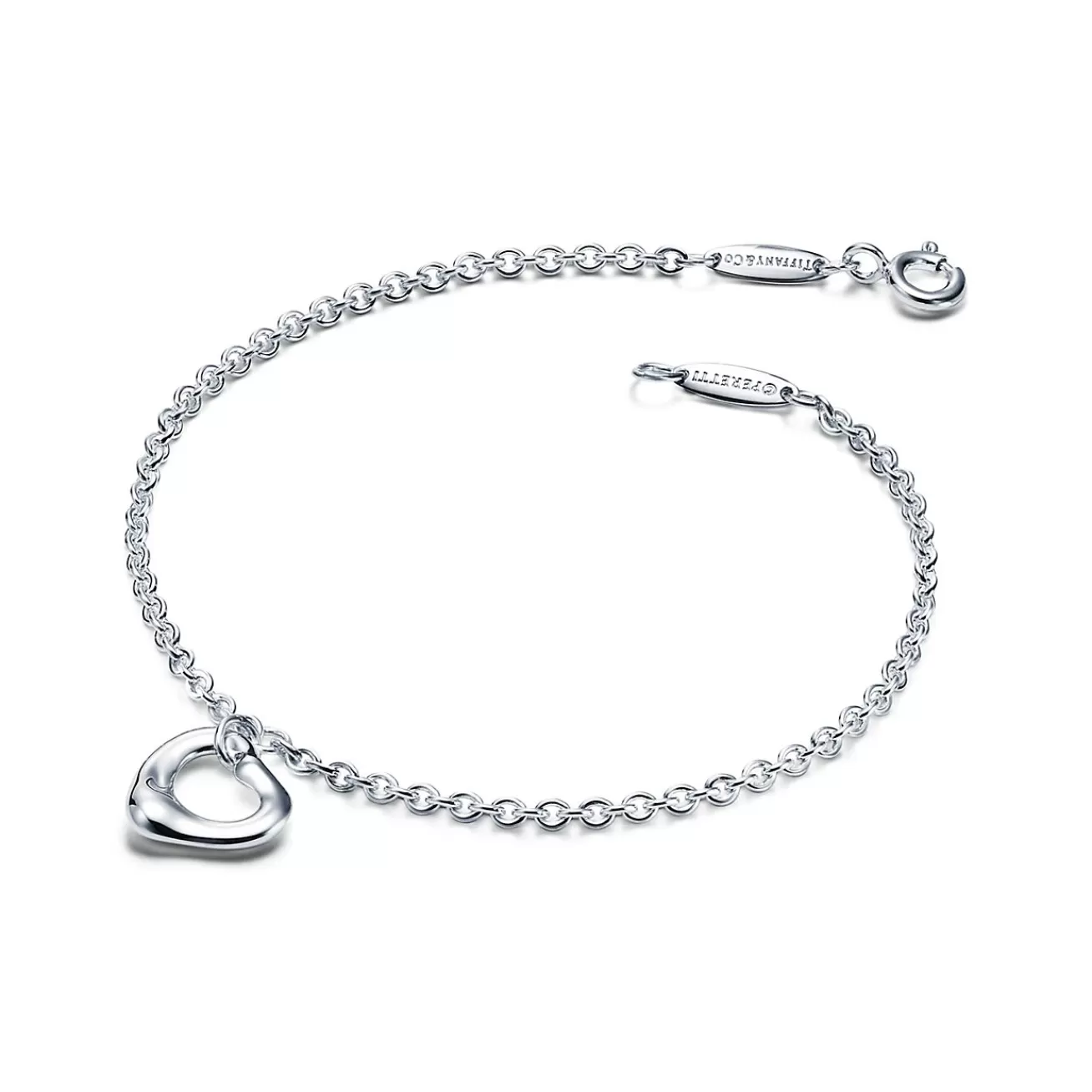 Tiffany & Co. Elsa Peretti® Sterling Silver Open Heart Bracelet | ^ Bracelets | Sterling Silver Jewelry