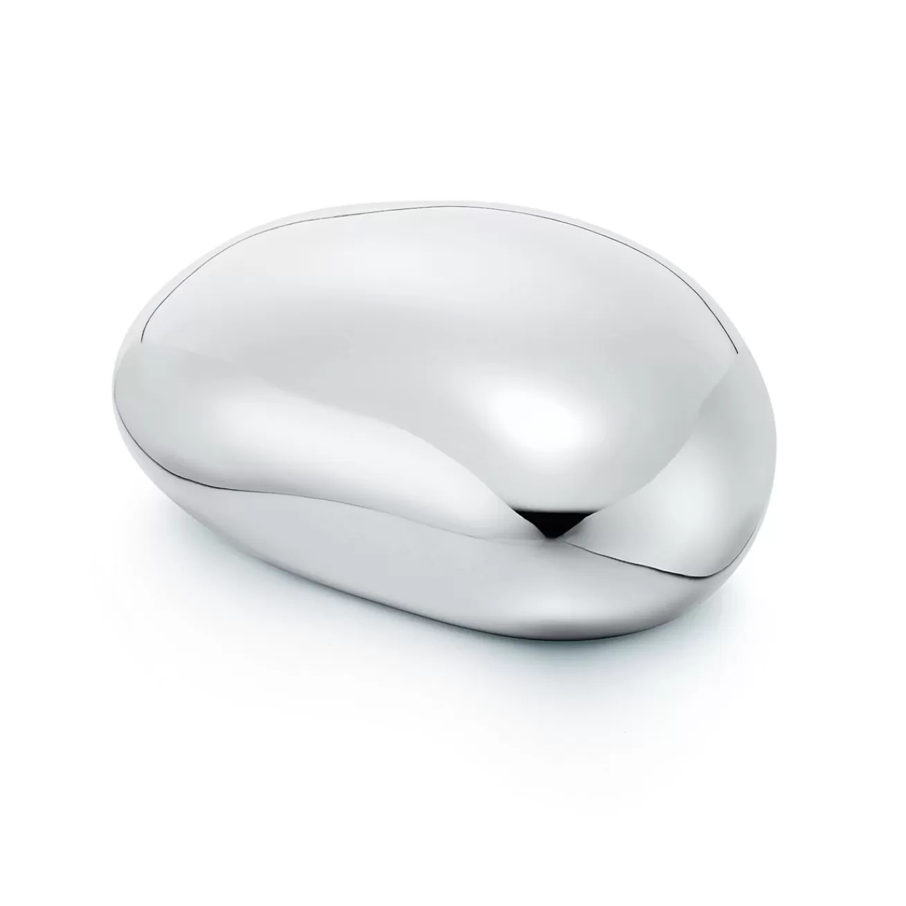 Tiffany & Co. Elsa Peretti® Stone paperweight in sterling silver. | ^ Business Gifts | Stationery, Games & Unique Objects