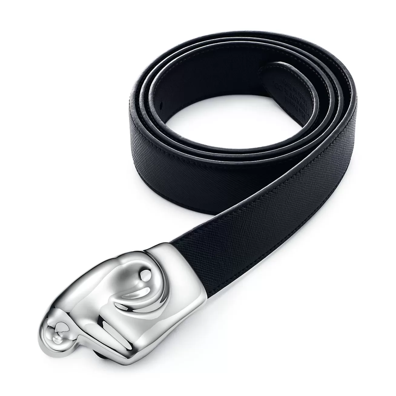Tiffany & Co. Elsa Peretti® Taurus belt buckle for men in sterling silver. | ^ Belts | Accessories