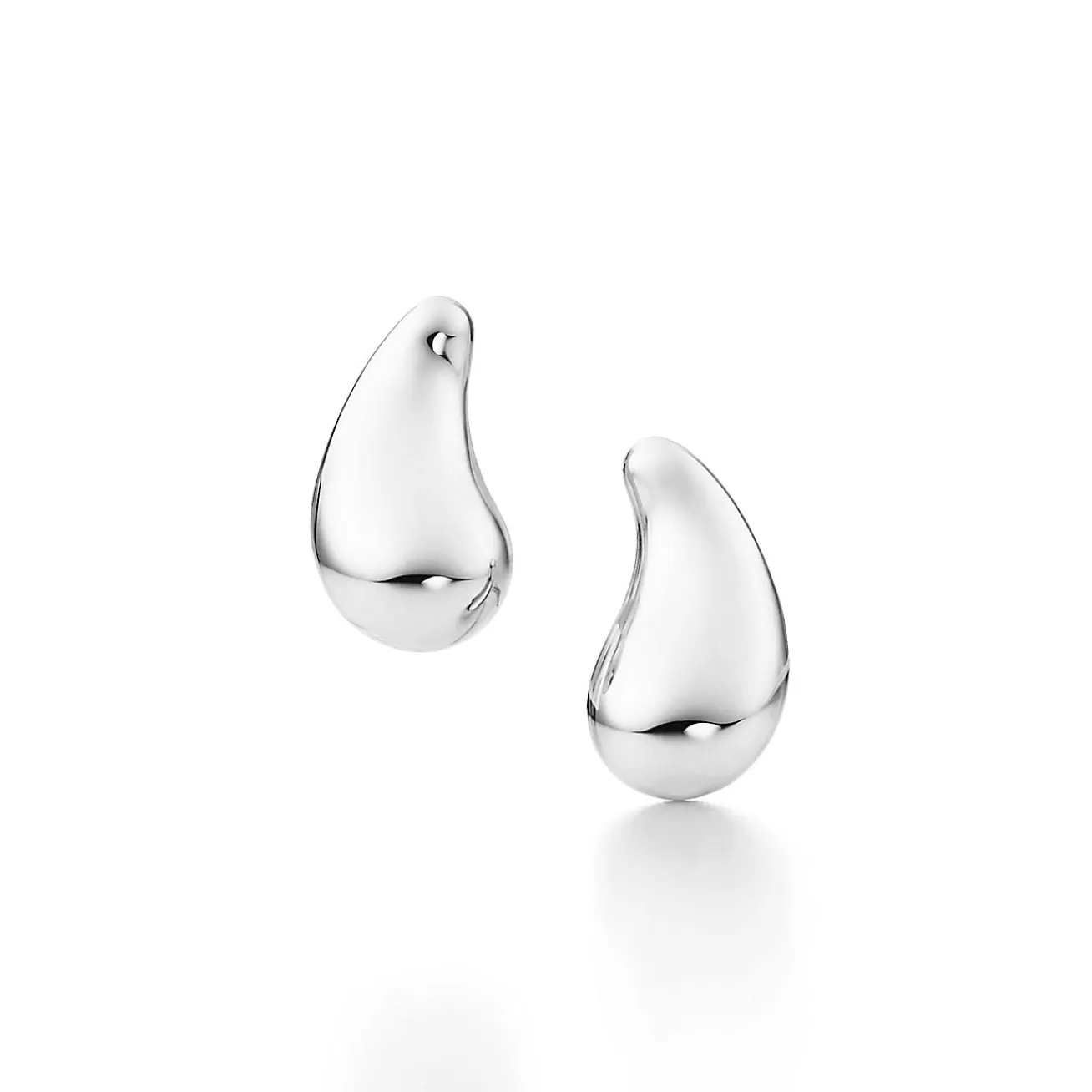 Tiffany & Co. Elsa Peretti® Teardrop earrings in sterling silver. | ^ Earrings | Sterling Silver Jewelry