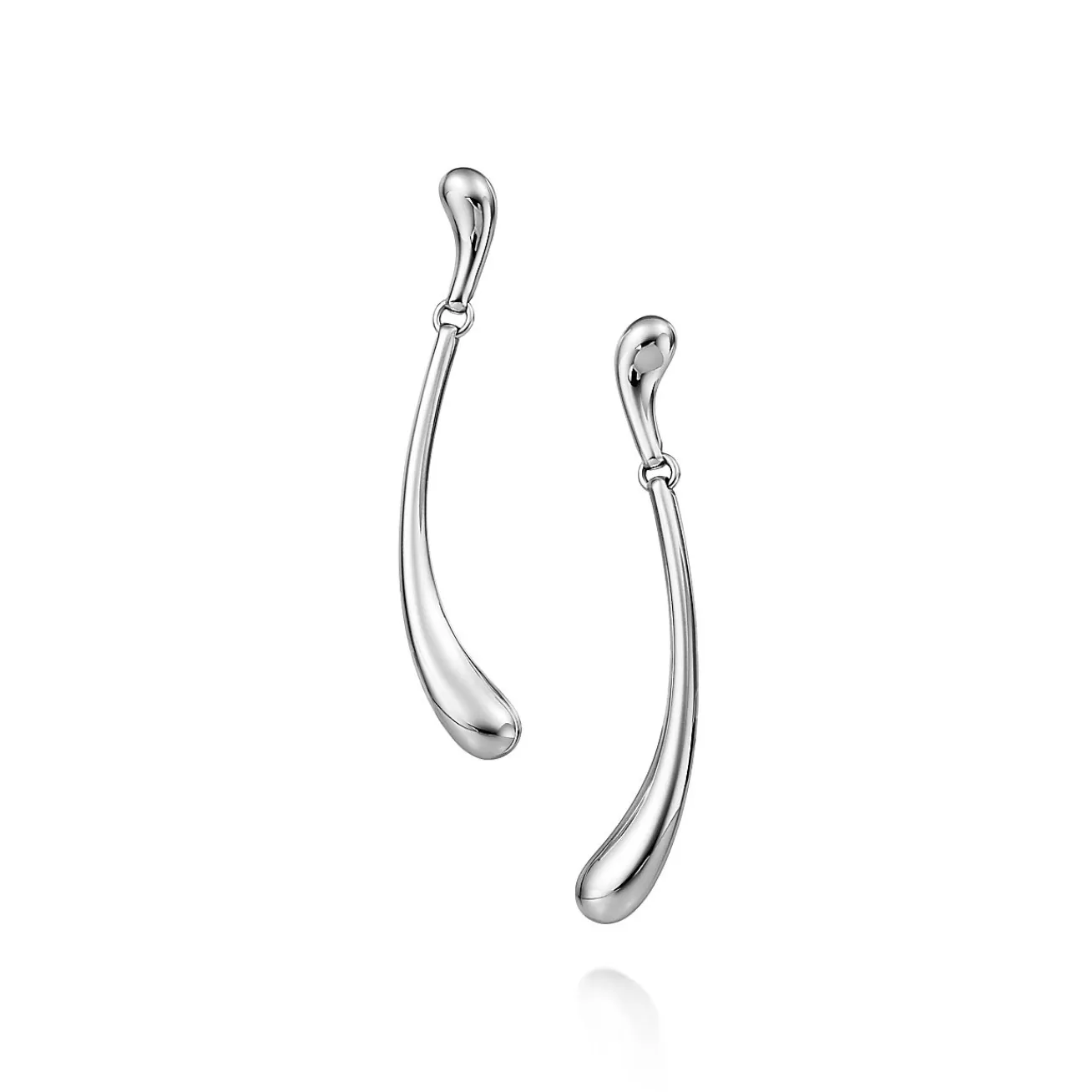 Tiffany & Co. Elsa Peretti® Teardrop earrings in sterling silver. | ^ Earrings | Sterling Silver Jewelry
