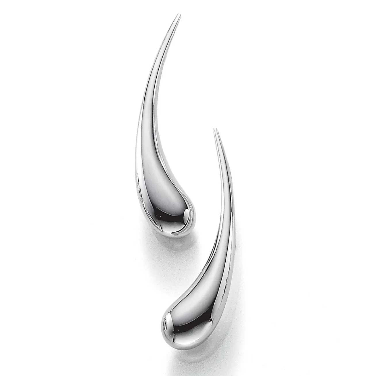 Tiffany & Co. Elsa Peretti® Teardrop earrings in sterling silver. | ^ Earrings | Elsa Peretti®