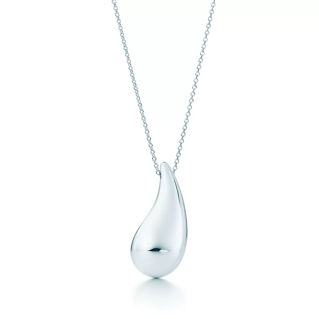 Tiffany & Co. Elsa Peretti® Teardrop pendant in sterling silver. | ^ Necklaces & Pendants | Sterling Silver Jewelry