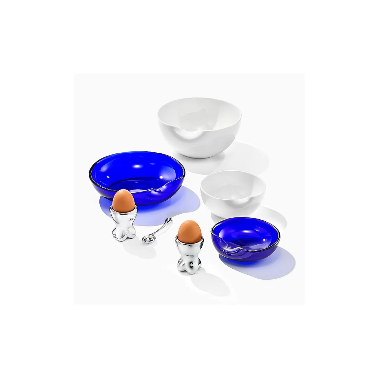 Tiffany & Co. Elsa Peretti® Thumbprint bowl in cobalt glass. More sizes available. | ^ The Home | Housewarming Gifts