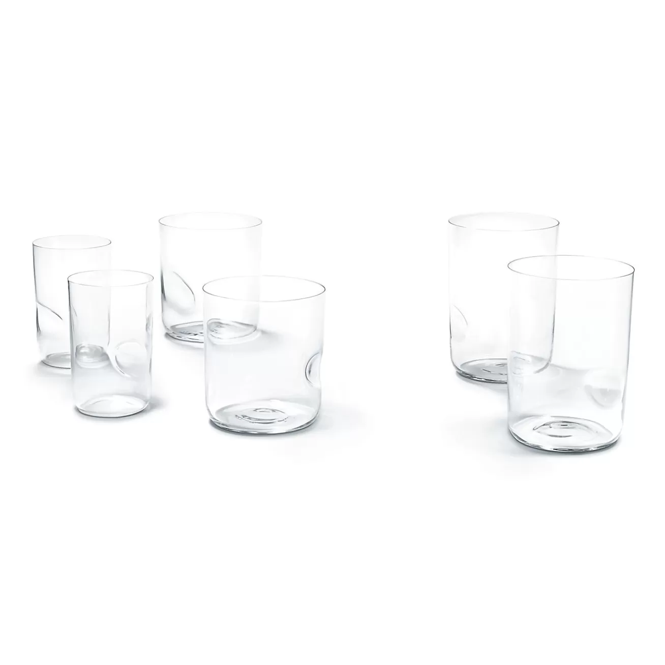 Tiffany & Co. Elsa Peretti® Thumbprint glasses in lead crystal, set of two. | ^ Business Gifts | Glassware & Barware
