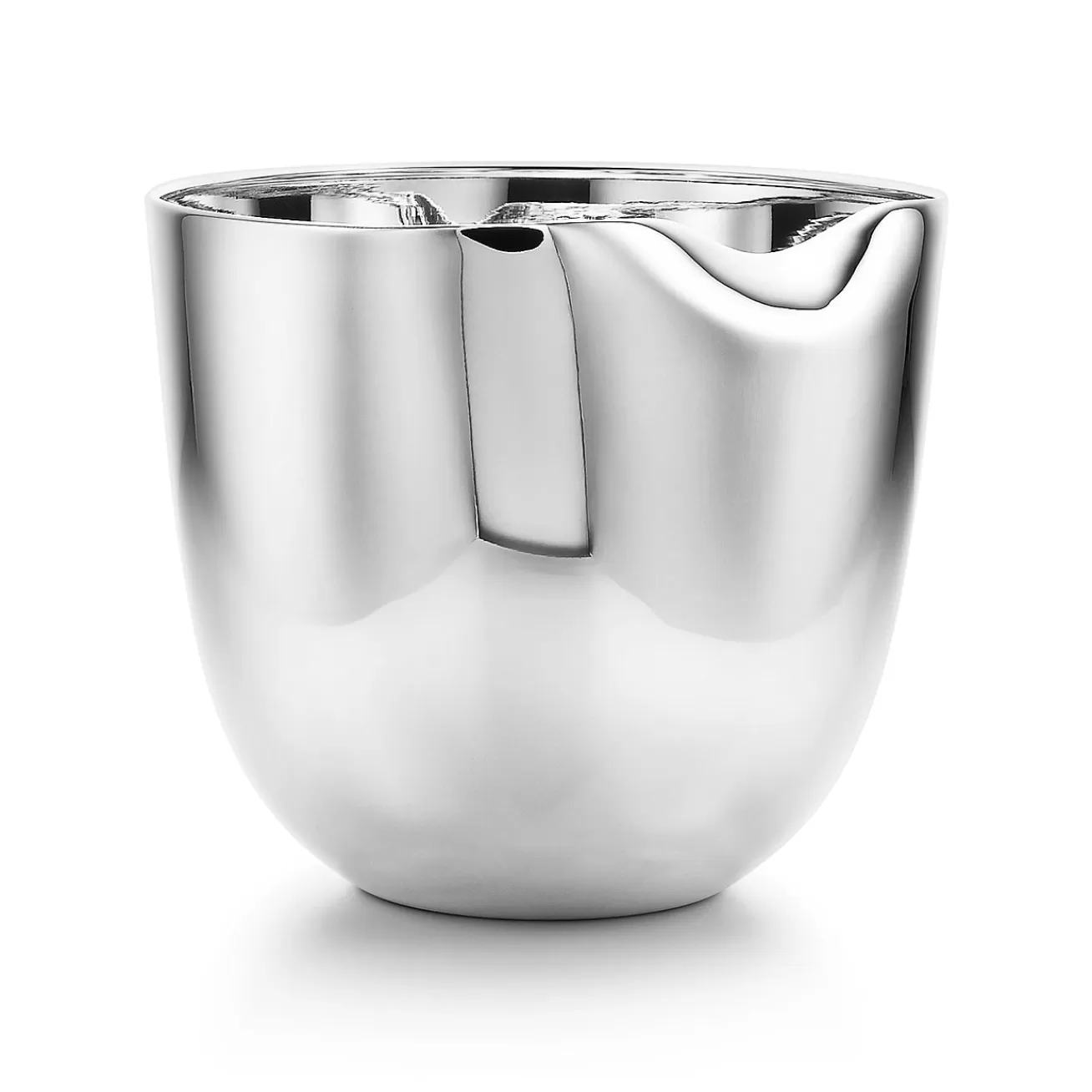 Tiffany & Co. Elsa Peretti® Thumbprint ice bucket in sterling silver. | ^ Elsa Peretti® | Business Gifts