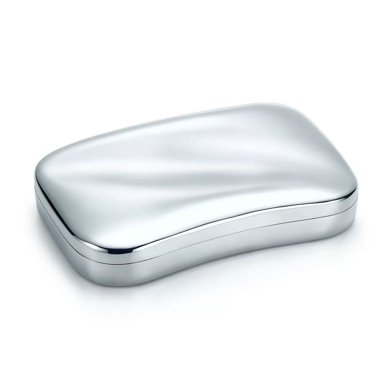Tiffany & Co. Elsa Peretti® Wave box in sterling silver. | ^ Elsa Peretti® | The Home
