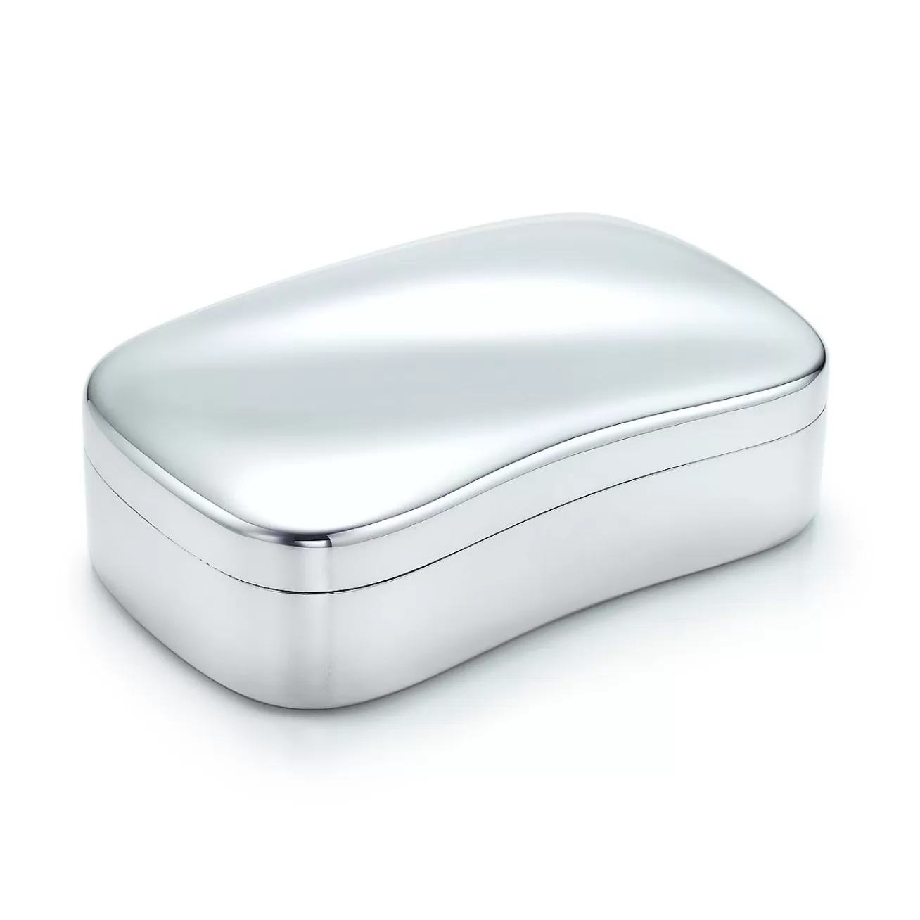 Tiffany & Co. Elsa Peretti® Wave box, small. Sterling silver. | ^ Elsa Peretti® | Gifts to Personalize