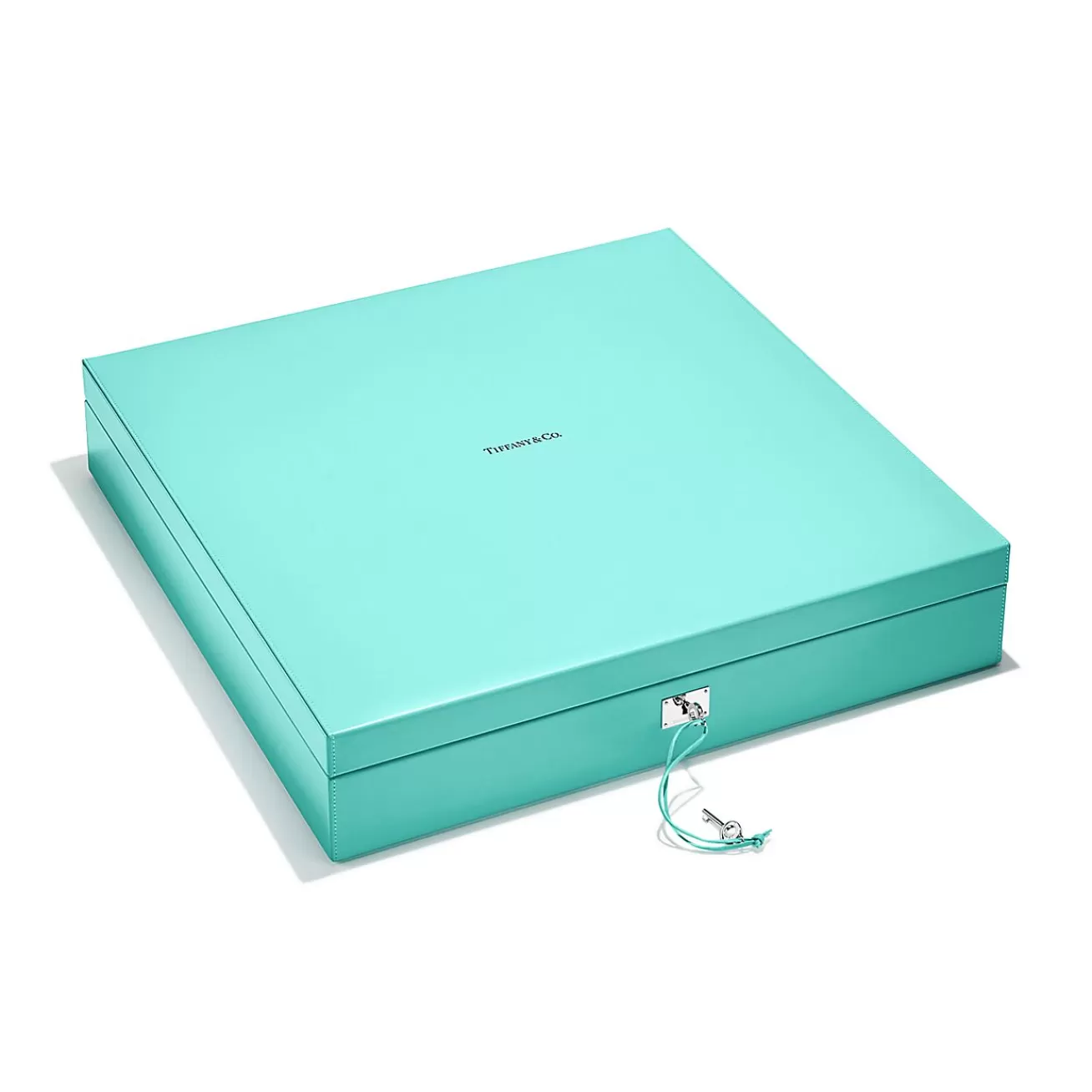 Tiffany & Co. Everyday Objects mahjong set in a Tiffany Blue® leather box. | ^ Business Gifts | Stationery, Games & Unique Objects