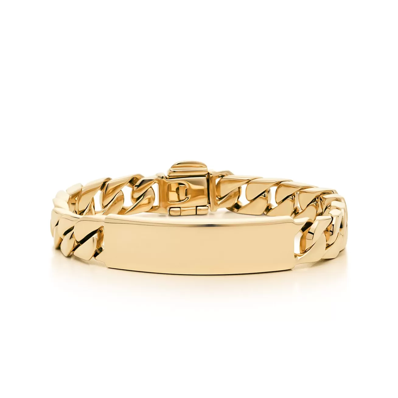 Tiffany & Co. ID bracelet in 18k gold, medium. | ^ Bracelets | Gold Jewelry
