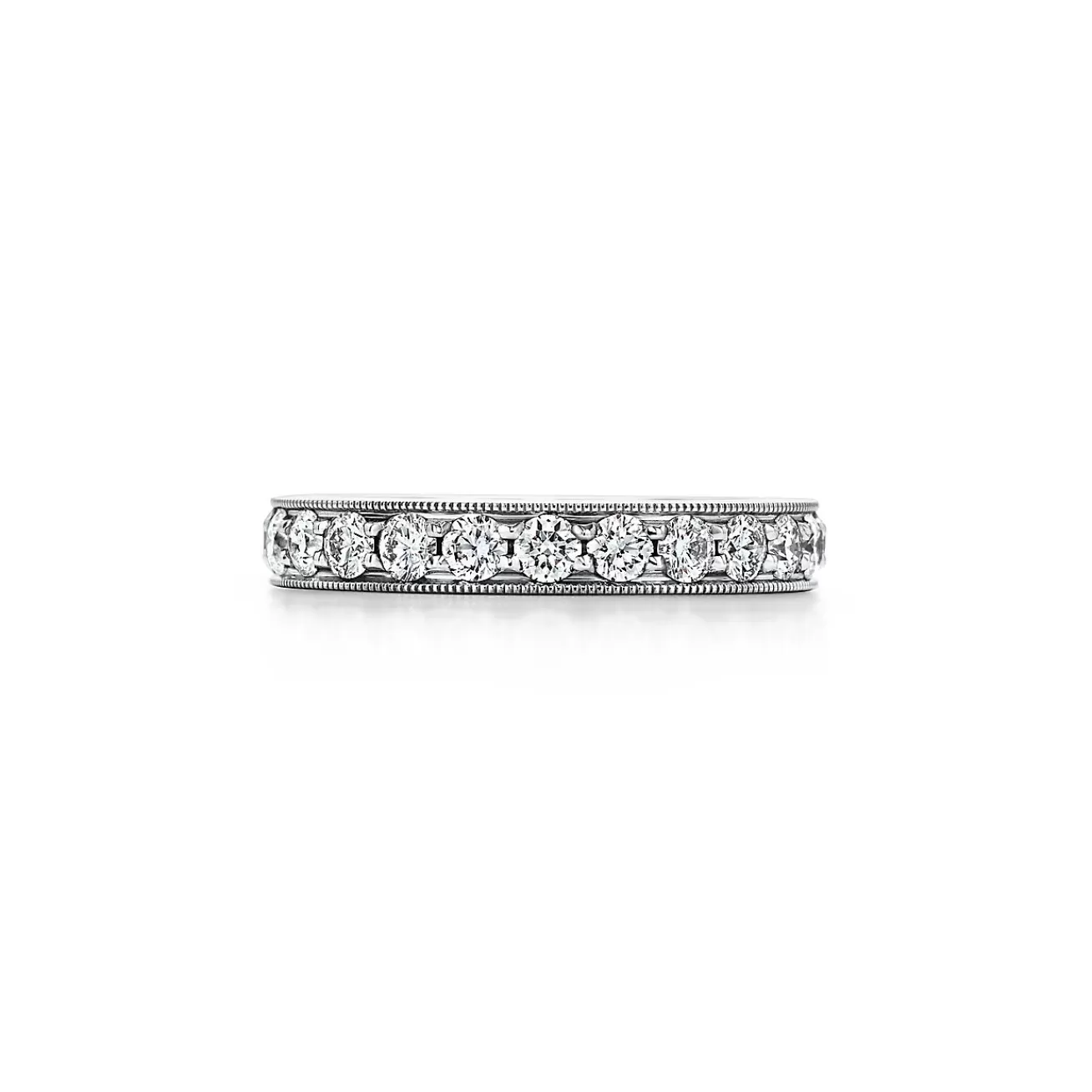Tiffany & Co. Legacy Diamond and Platinum Band Ring | ^Women Rings | Platinum Jewelry
