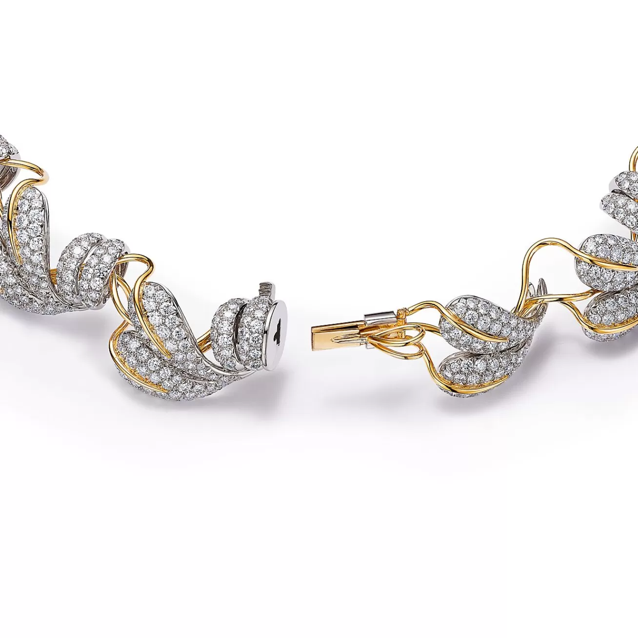 Tiffany & Co. Necklace in Platinum and Yellow Gold with Diamonds | ^ Necklaces & Pendants | Gold Jewelry