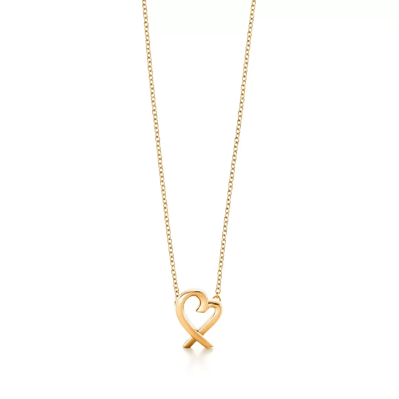 Tiffany & Co. Paloma Picasso® Loving Heart pendant in 18k gold, mini. | ^ Necklaces & Pendants | Gold Jewelry