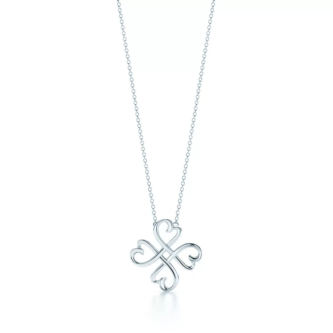 Tiffany & Co. Paloma Picasso® Loving Heart pendant in sterling silver. | ^ Necklaces & Pendants | Sterling Silver Jewelry