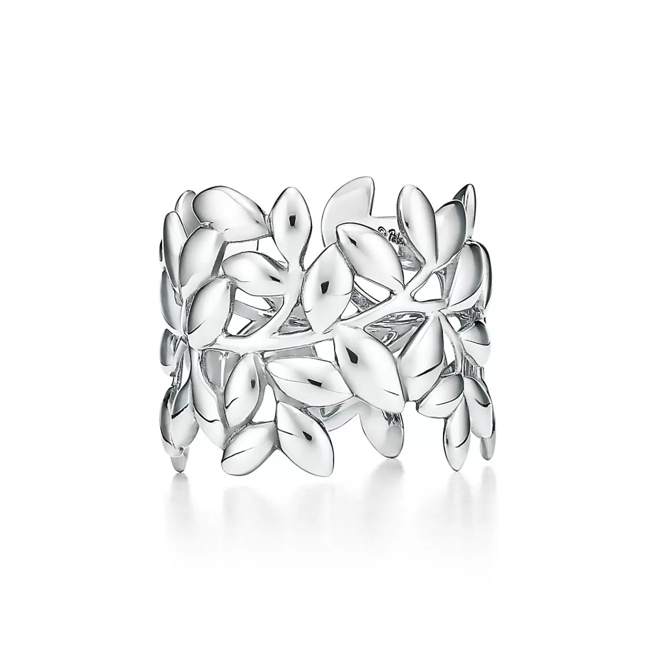 Tiffany & Co. Paloma Picasso® Olive Leaf Band Ring in Silver | ^ Rings | Bold Silver Jewelry