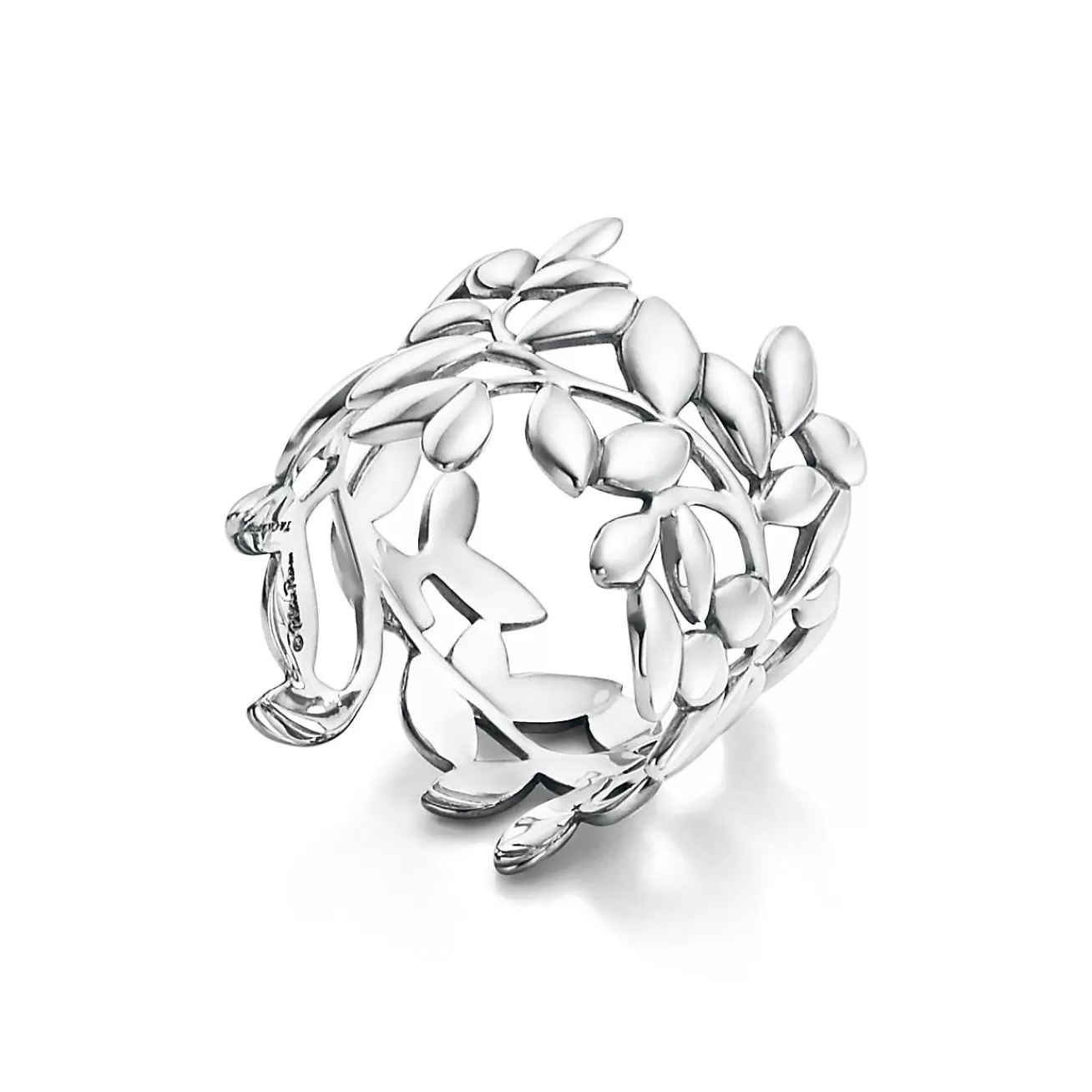Tiffany & Co. Paloma Picasso® Olive Leaf Band Ring in Silver | ^ Rings | Bold Silver Jewelry