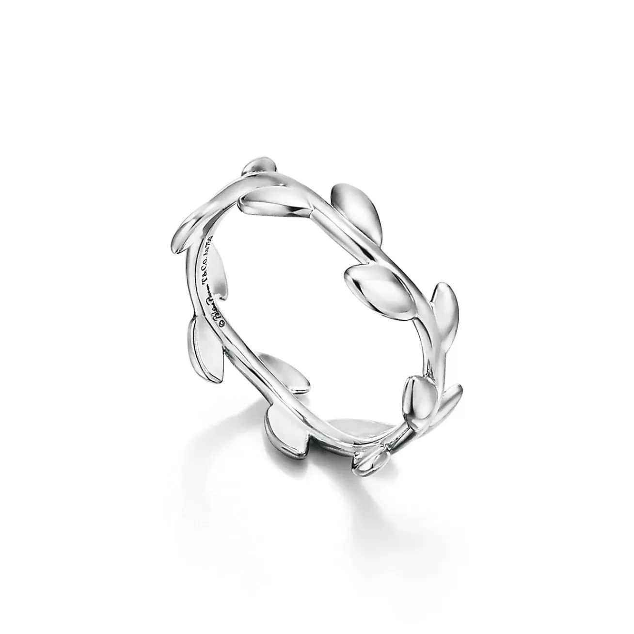 Tiffany & Co. Paloma Picasso® Olive Leaf Band Ring in Silver, Narrow | ^ Rings | Gifts for Her