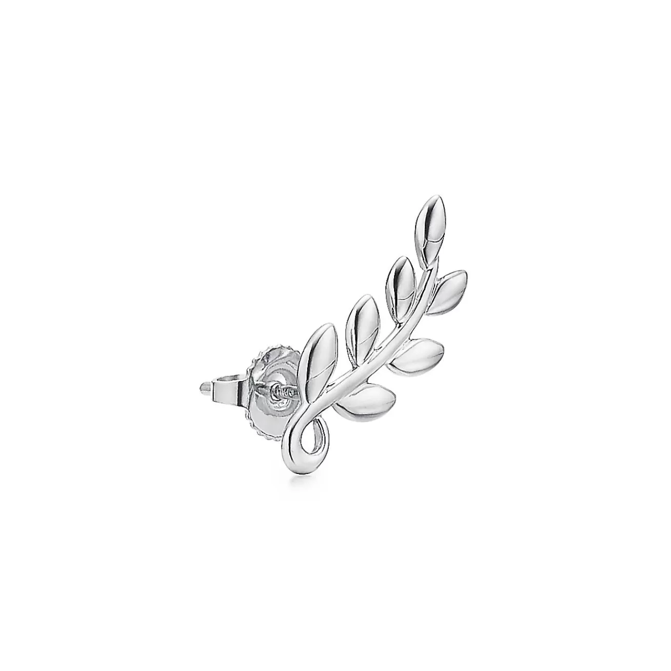Tiffany & Co. Paloma Picasso® Olive Leaf climber earrings in sterling silver. | ^ Earrings | Gifts for Her