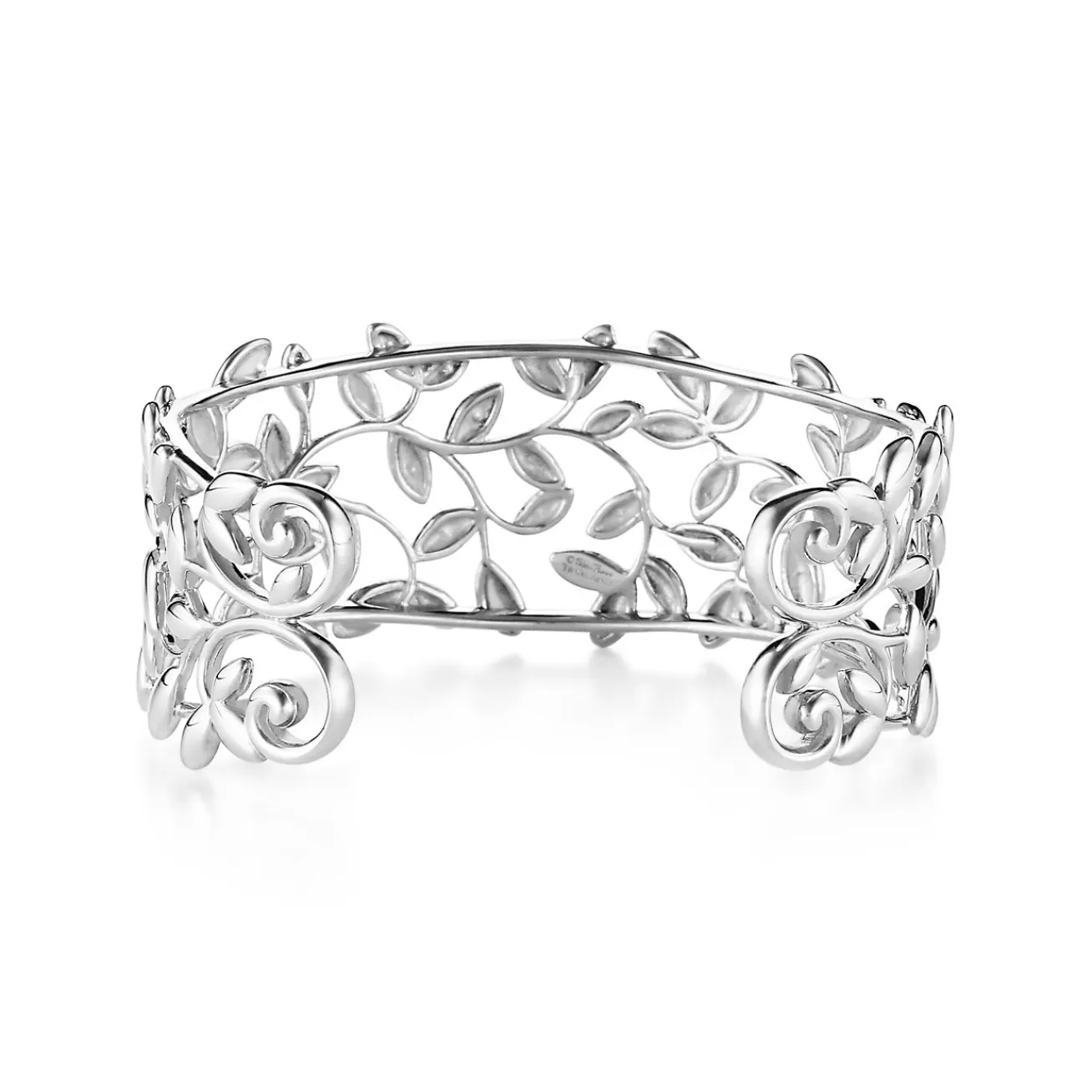 Tiffany & Co. Paloma Picasso® Olive Leaf cuff in sterling silver, medium. | ^ Bracelets | Gifts for Her