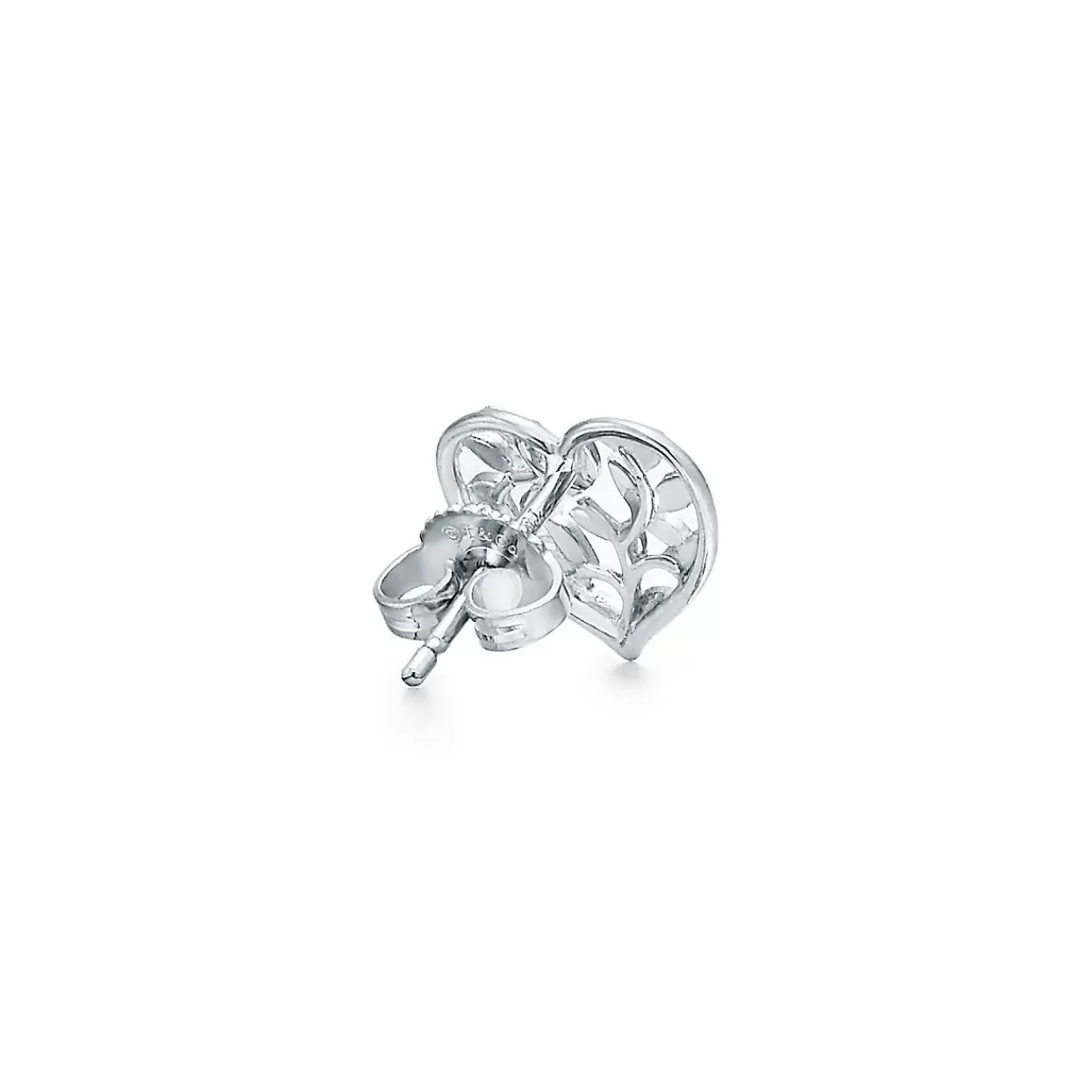 Tiffany & Co. Paloma Picasso® Olive Leaf heart earrings in sterling silver. | ^ Earrings | Gifts for Her