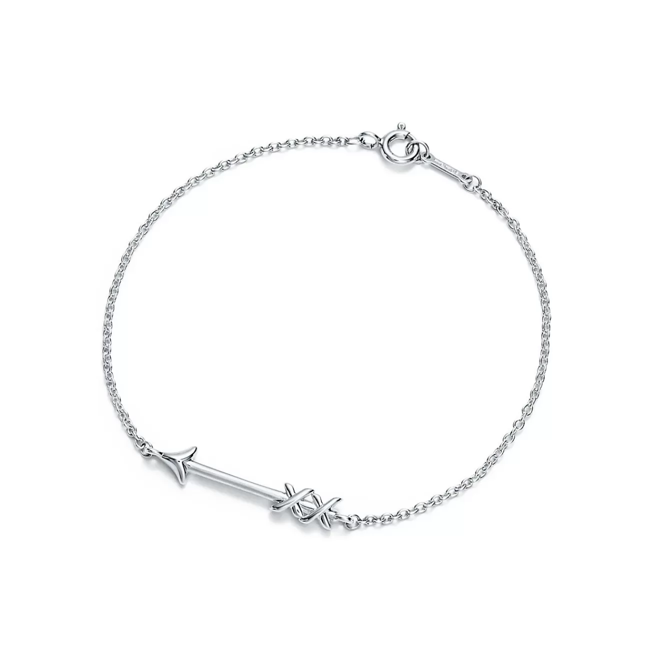 Tiffany & Co. Paloma's Graffiti arrow bracelet in sterling silver, medium. | ^ Bracelets | Sterling Silver Jewelry