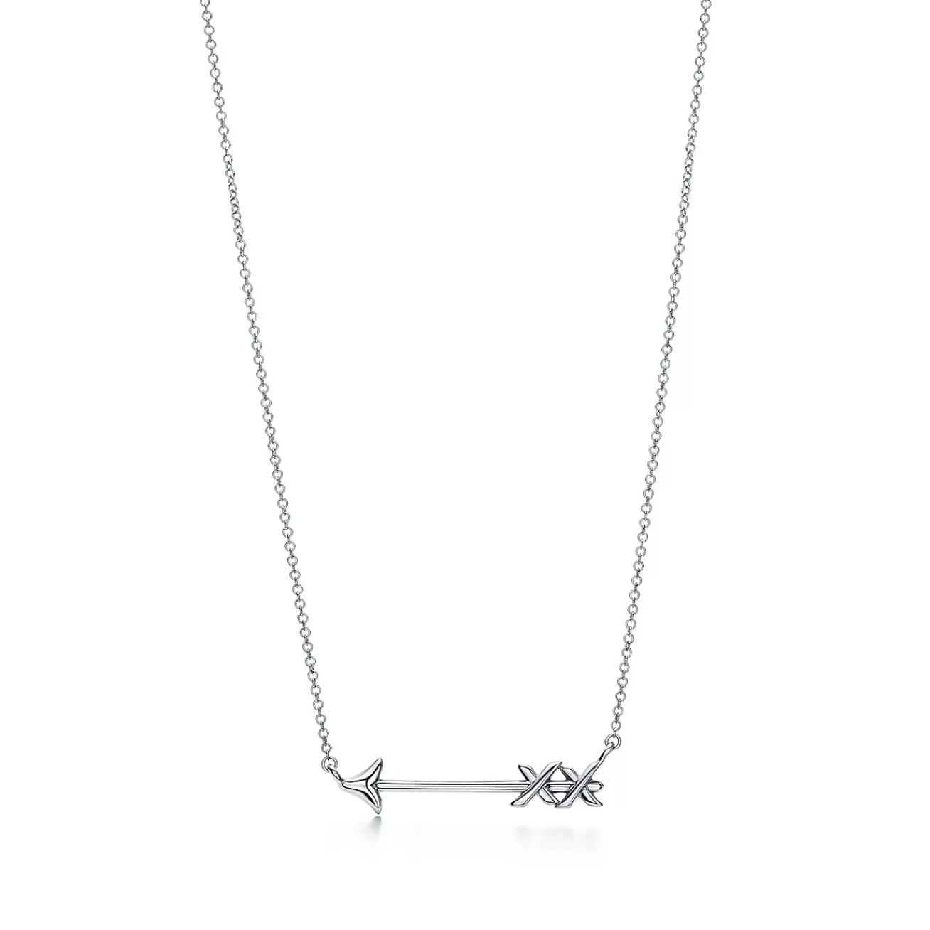 Tiffany & Co. Paloma's Graffiti arrow pendant in sterling silver, small. | ^ Necklaces & Pendants | Sterling Silver Jewelry