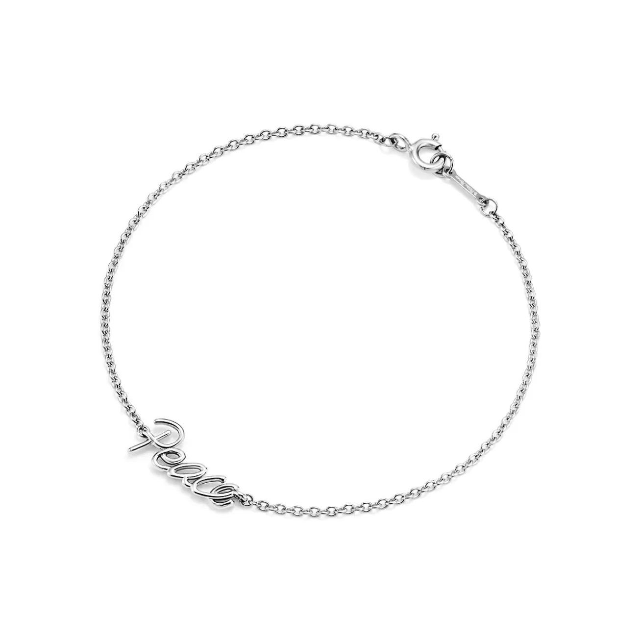 Tiffany & Co. Paloma's Graffiti peace bracelet in sterling silver, medium. | ^ Bracelets | Paloma Picasso®
