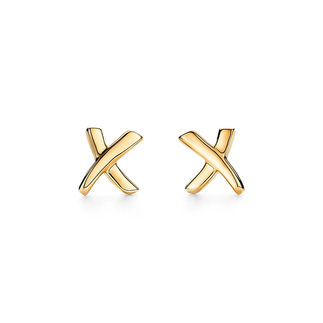 Tiffany & Co. Paloma's Graffiti X earrings in 18k gold, mini. | ^ Earrings | Gold Jewelry