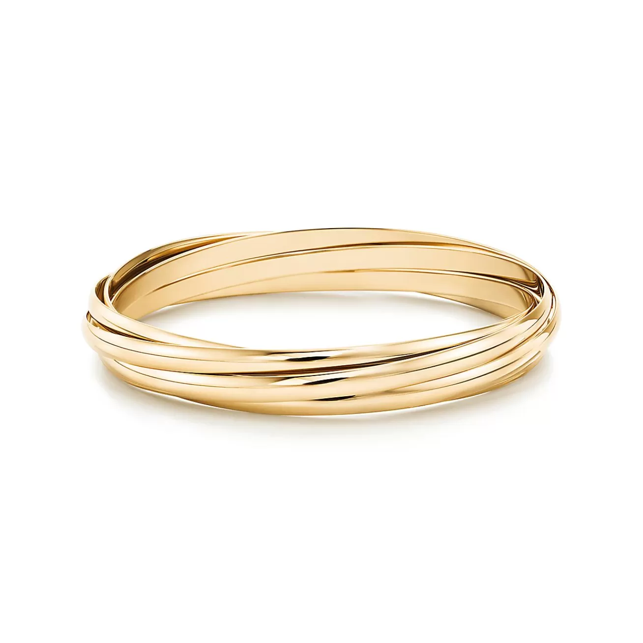 Tiffany & Co. Paloma's Melody five-band bangle in 18k gold, medium. | ^ Bracelets | Gold Jewelry