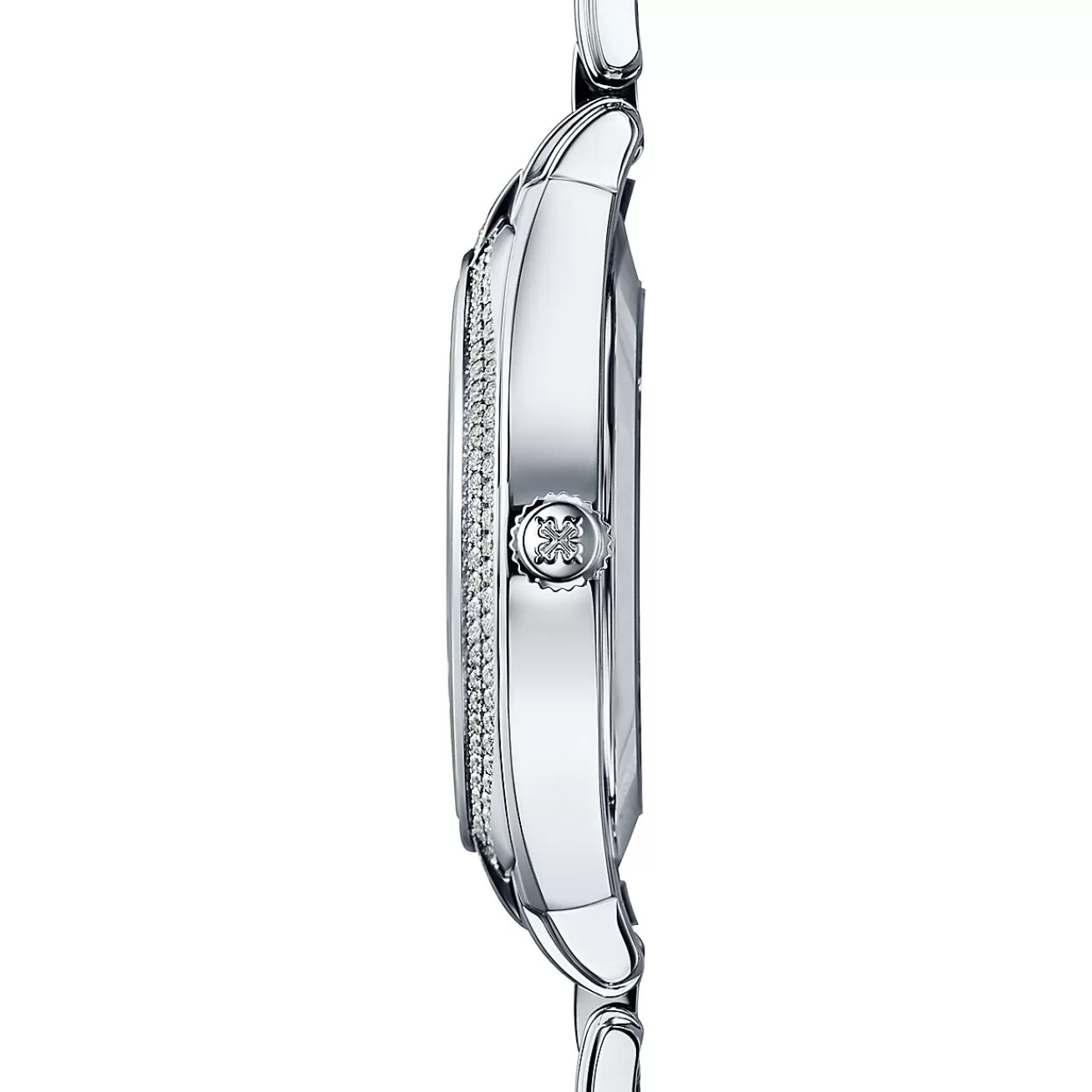 Tiffany & Co. Patek Philippe Twenty~4 women's watch in stainless steel with diamonds. | ^ Patek Philippe