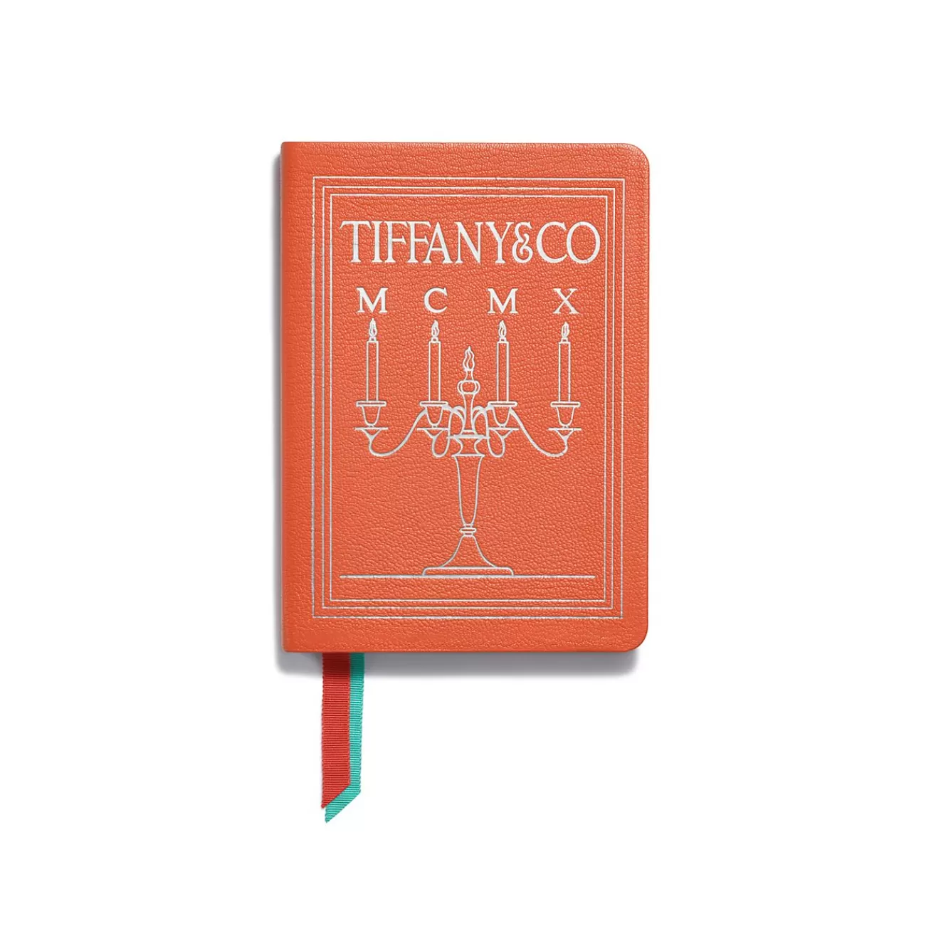 Tiffany & Co. Personal Essentials Notebook in Carnelian Orange Leather | ^ The Home | Housewarming Gifts