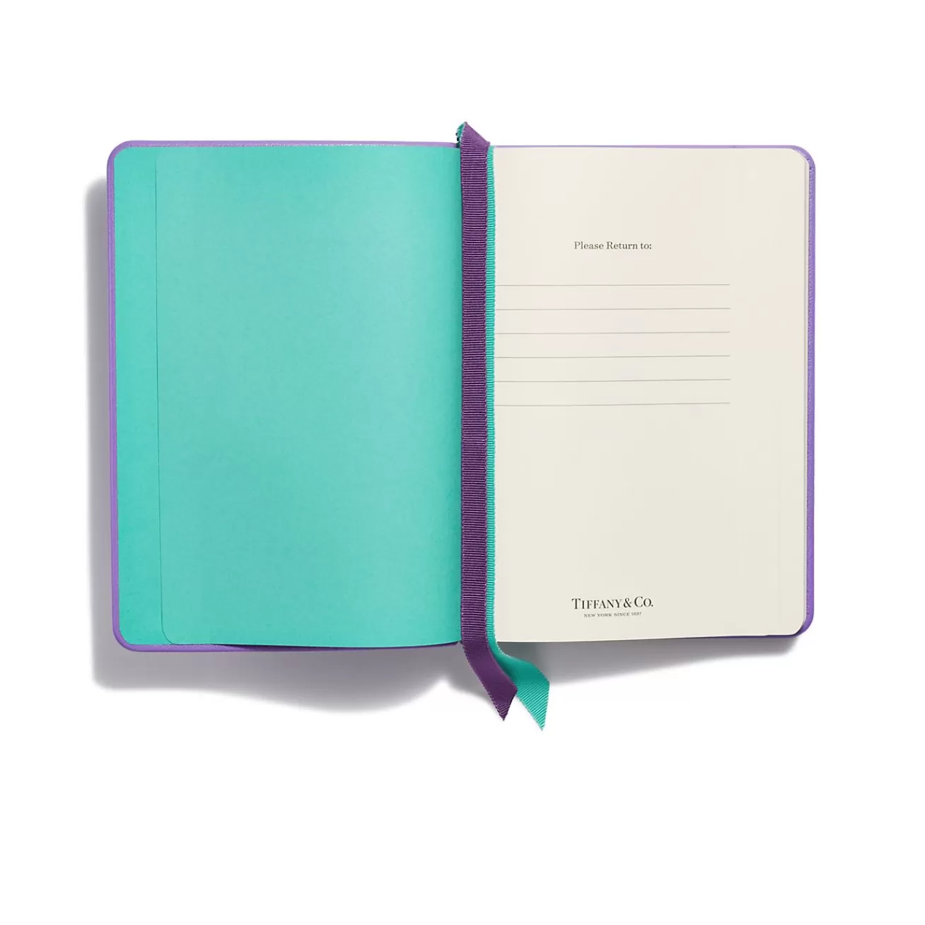 Tiffany & Co. Personal Essentials Notebook in Lavender Leather | ^ The Home | Housewarming Gifts
