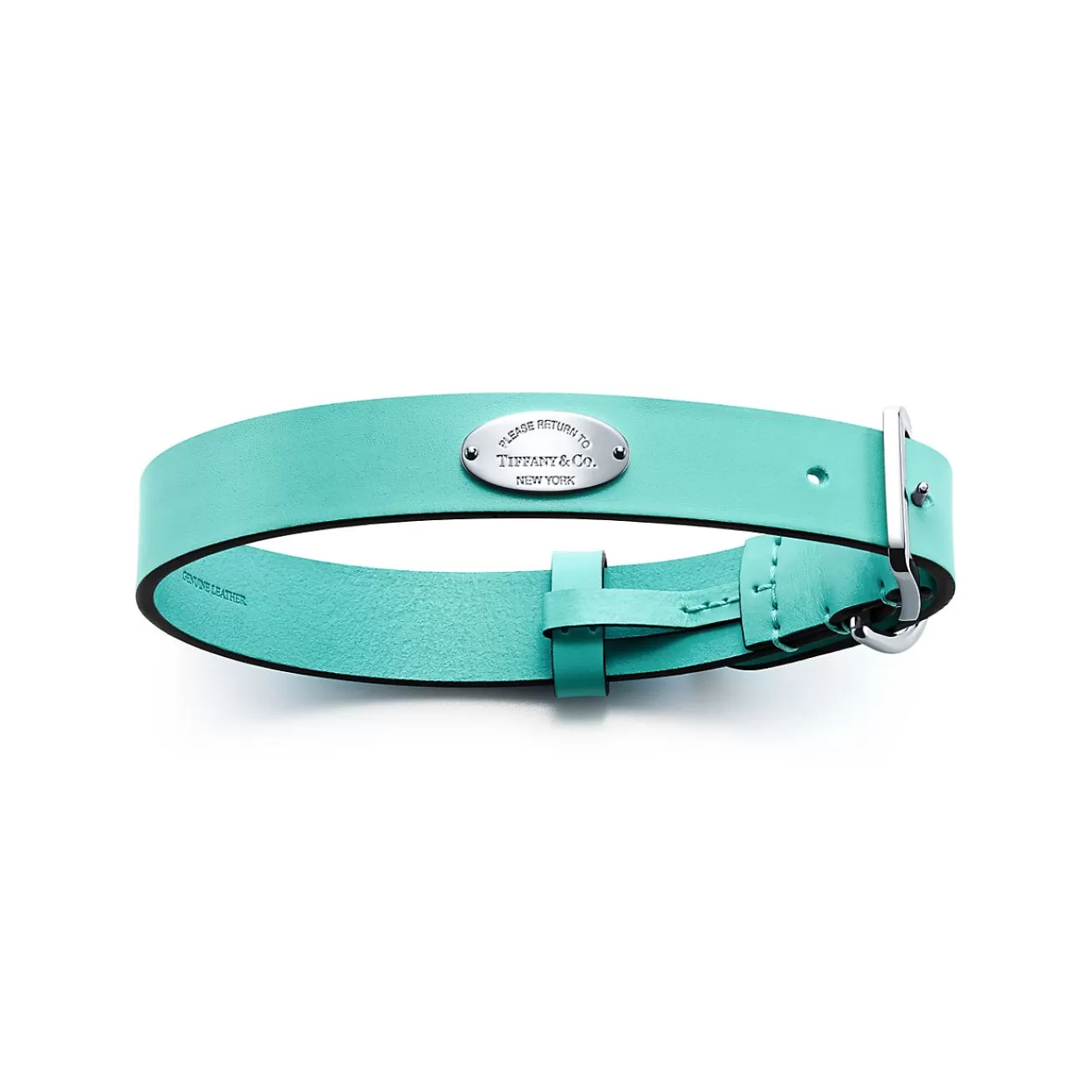 Tiffany & Co. Pet collar in Tiffany Blue® leather, large. | ^ Tiffany Blue® Gifts | Stationery, Games & Unique Objects