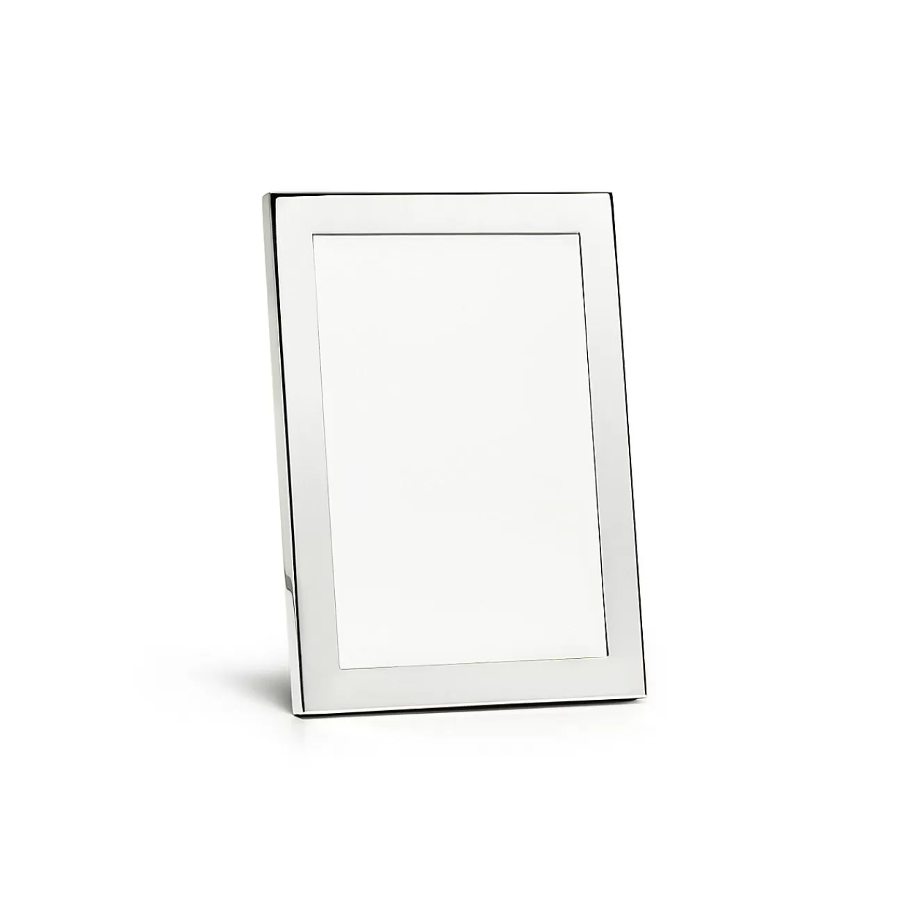 Tiffany & Co. Rectangular frame in sterling silver, size 4 x 6" with window opening. | ^ The Home | Housewarming Gifts