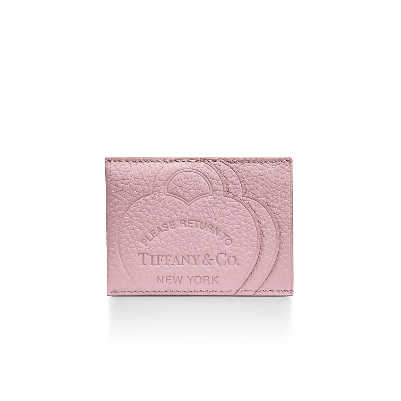 Tiffany & Co. Return to Tiffany® Card Case in Crystal Pink Leather | ^Women Business Gifts | Small Leather Goods