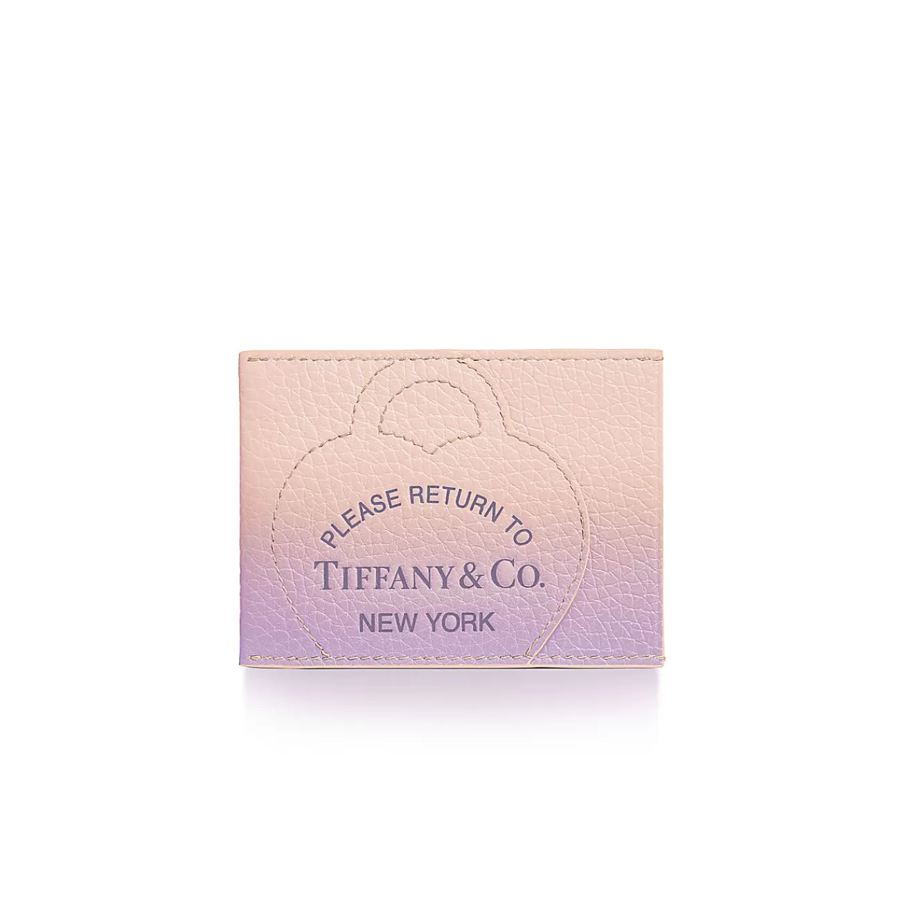 Tiffany & Co. Return to Tiffany® Card Case in Infinity Morganite Leather | ^Women Small Leather Goods | Women's Accessories