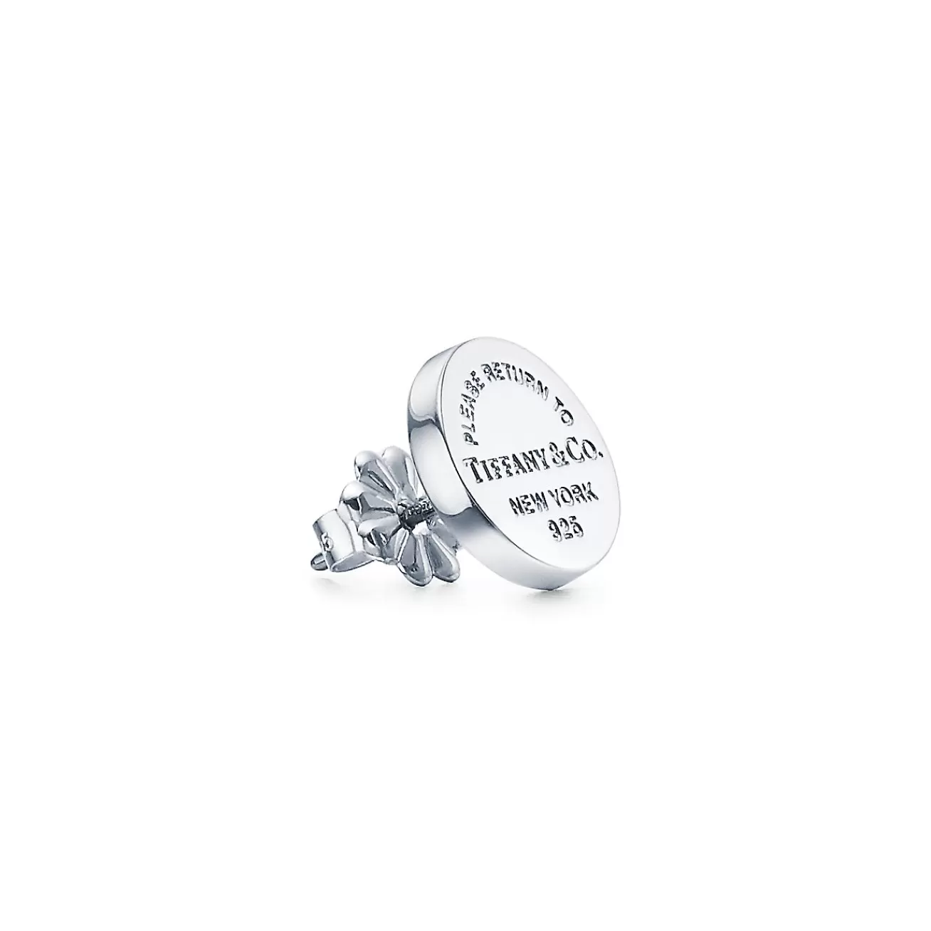 Tiffany & Co. Return to Tiffany® Circle Stud Earrings in Silver | ^ Earrings | Sterling Silver Jewelry