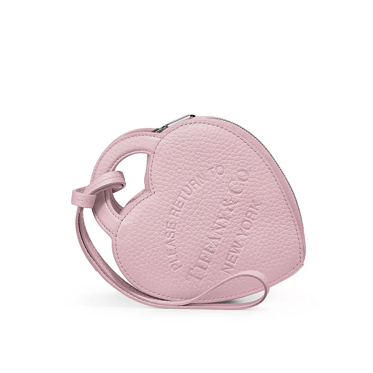 Tiffany & Co. Return to Tiffany® Coin Case in Crystal Pink Leather | ^Women Small Leather Goods | Women's Accessories