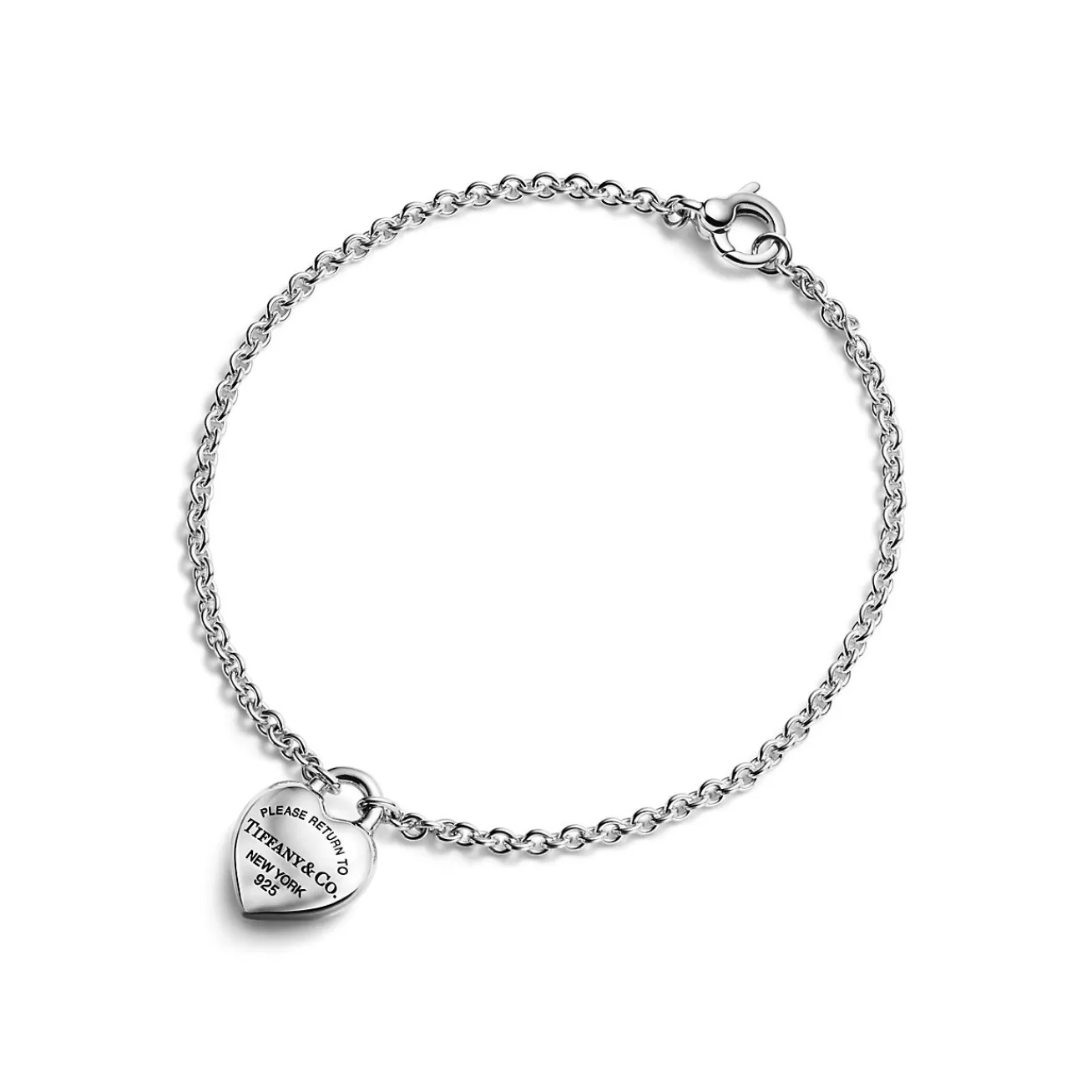 Tiffany & Co. Return to Tiffany® Full Heart Bracelet in Sterling Silver | ^ Bracelets | Gifts for Her