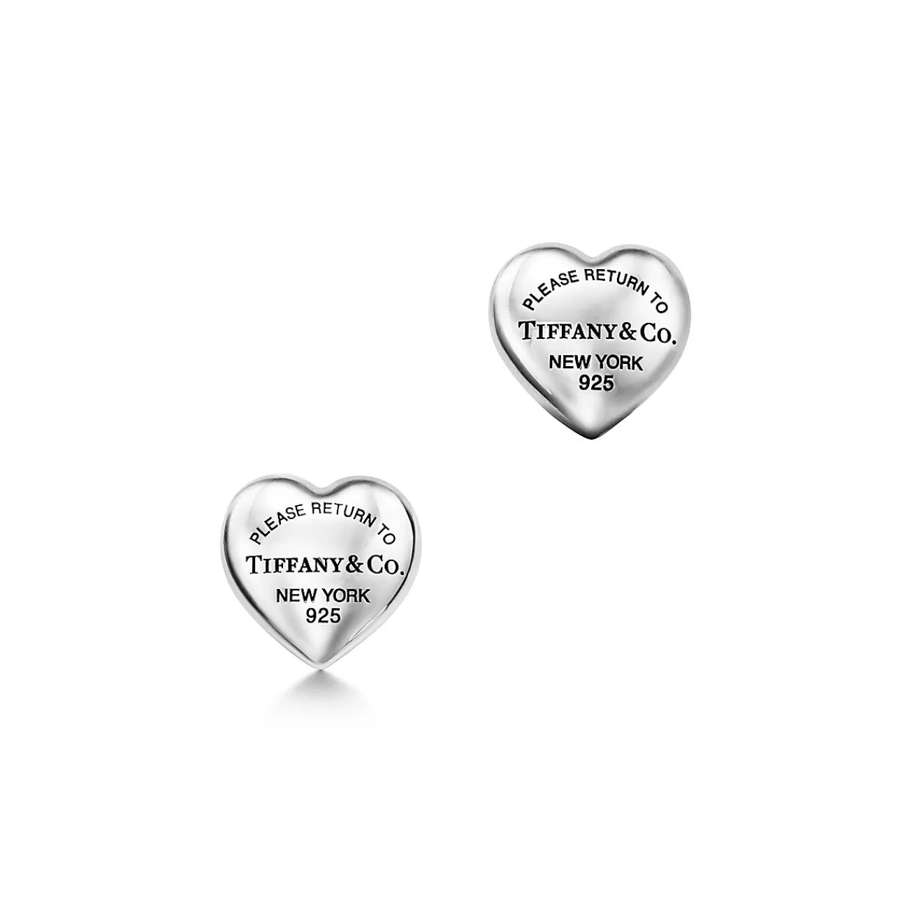Tiffany & Co. Return to Tiffany® Full Heart Earrings in Sterling Silver | ^ Earrings | Gifts for Her