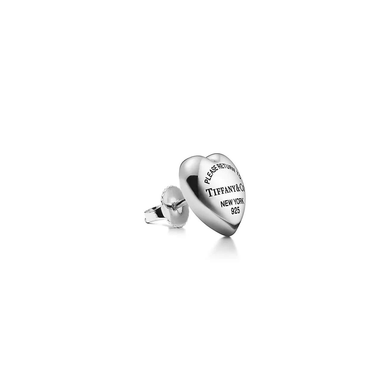 Tiffany & Co. Return to Tiffany® Full Heart Earrings in Sterling Silver | ^ Earrings | Gifts for Her