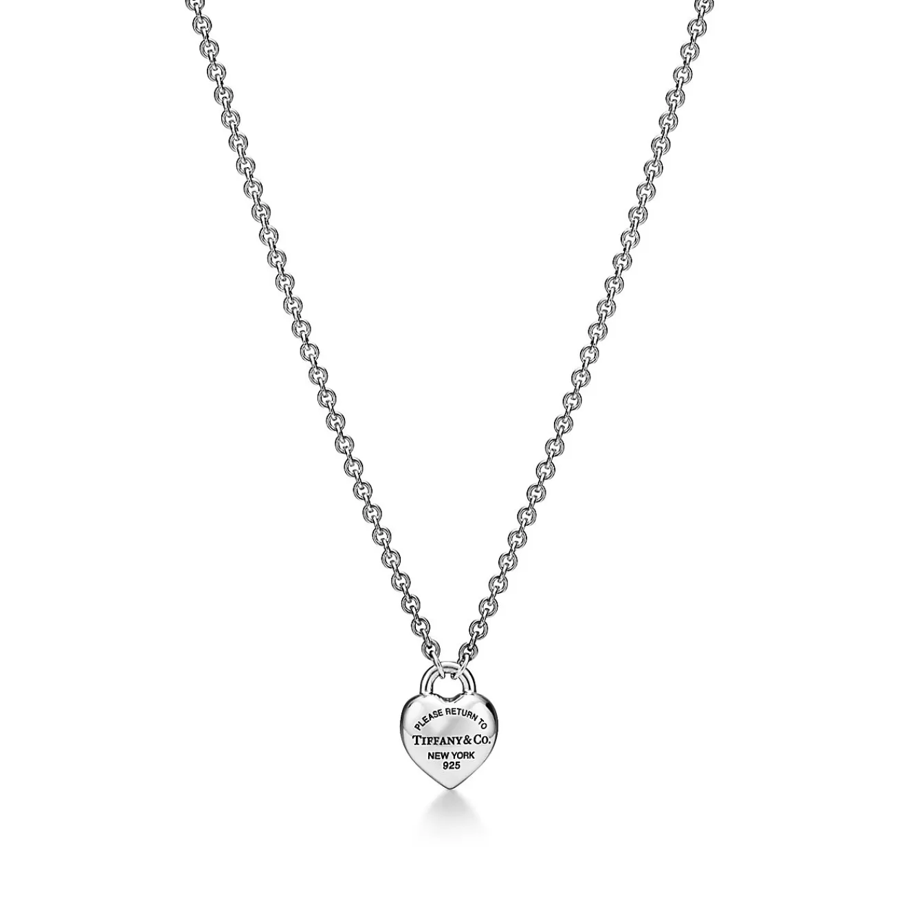Tiffany & Co. Return to Tiffany® Full Heart Pendant in Sterling Silver | ^ Necklaces & Pendants | Gifts for Her