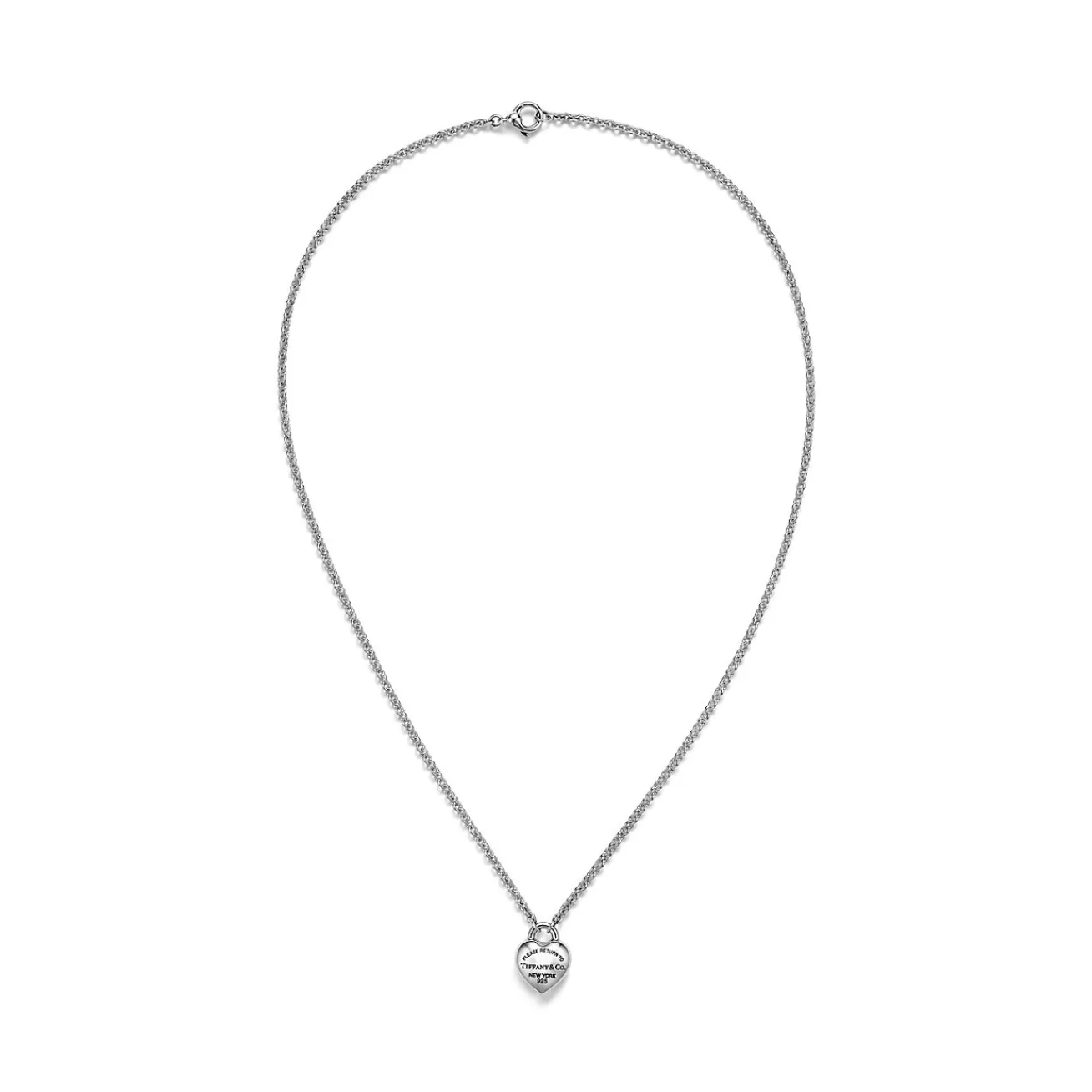 Tiffany & Co. Return to Tiffany® Full Heart Pendant in Sterling Silver | ^ Necklaces & Pendants | Gifts for Her