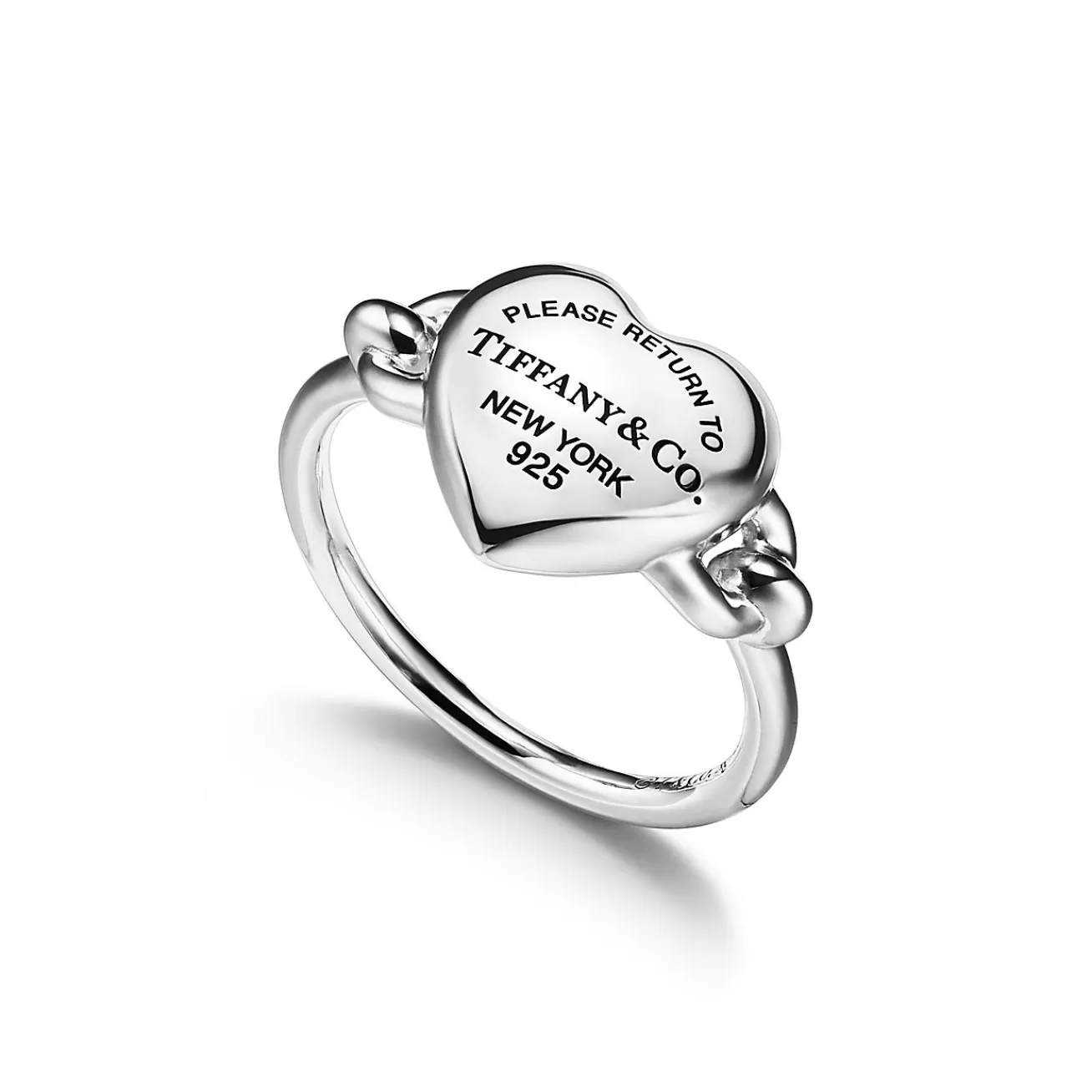 Tiffany & Co. Return to Tiffany® Full Heart Ring in Sterling Silver | ^ Rings | Gifts for Her