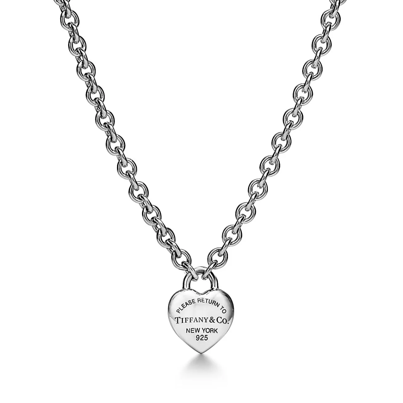 Tiffany & Co. Return to Tiffany® Full Heart Toggle Pendant in Sterling Silver | ^ Necklaces & Pendants | Gifts for Her