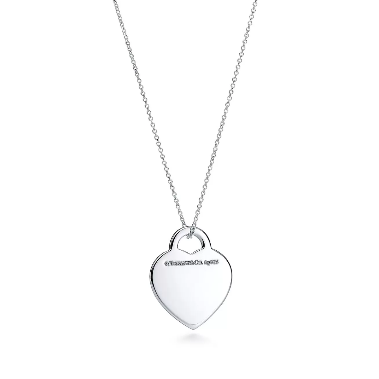 Tiffany & Co. Return to Tiffany® Heart Tag Pendant in Silver, Medium | ^ Necklaces & Pendants | Gifts for Her