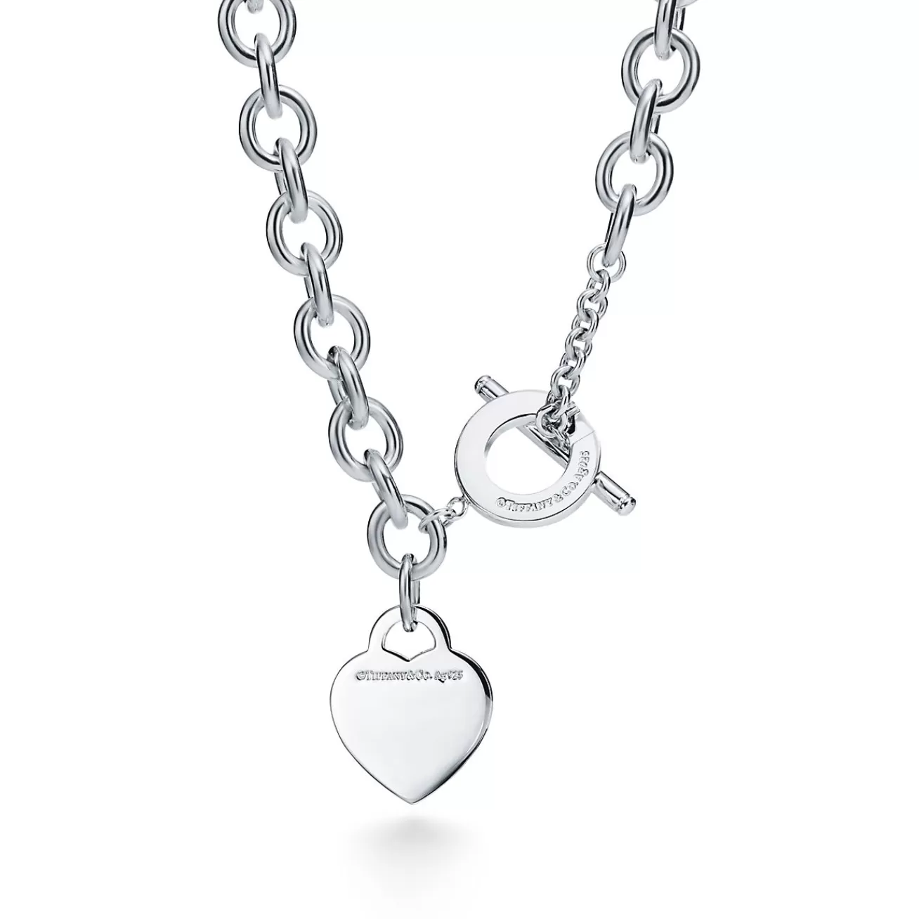 Tiffany & Co. Return to Tiffany® Heart Tag Toggle Necklace in Silver | ^ Necklaces & Pendants | Gifts for Her